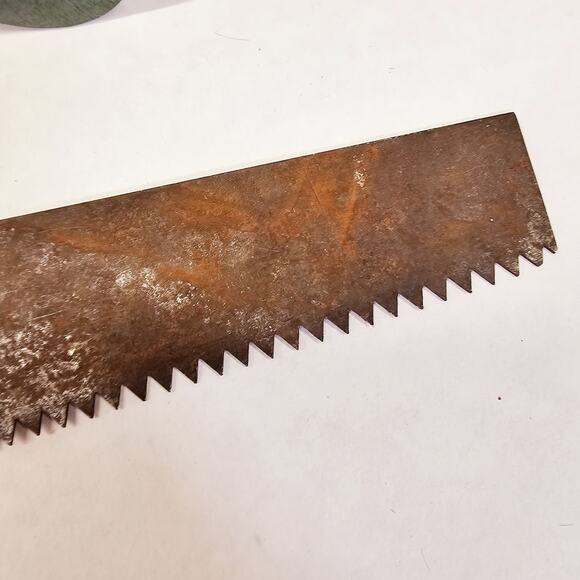 Vintage Childs Toy Toolbox Saw American Toy & Furniture ATF Kids Hand Saw ONLY - Picture 4 of 11